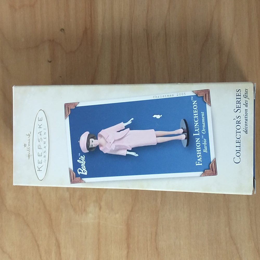 Hallmark Keepsake Ornament. Barbie Fashion Luncheon Hallmark Ornament
